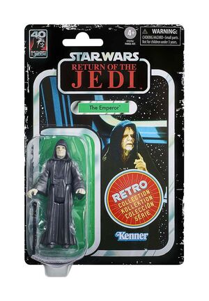 STAR WARS EP VI FIGURA 9,5 CM THE EMPEROR RETRO COLLECTION
