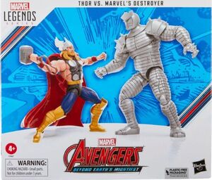 MARVEL LEGENDS AVENGERS 60TH ANNIVERSARY SET 2 FIG 15 CM THOR VS. DESTROYER