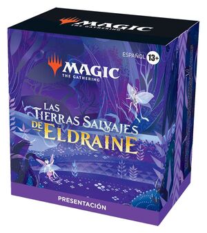 MAGIC - LAS TIERRAS SALVAJES DE ELDRAINE PACK PRESENTACIÓN CASTELLANO + 2 SOBRES DE EDICIÓN