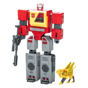 THE TRANSFORMERS RETRO G1 FIG AUTOBOT BLASTER & STEELJAW 18 CM
