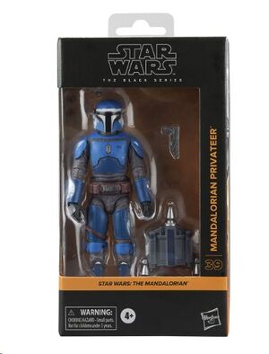 STAR WARS THE MANDALORIAN THE BLACK SERIES MANDALORIAN PRIVATEER FIGURA 15 CM