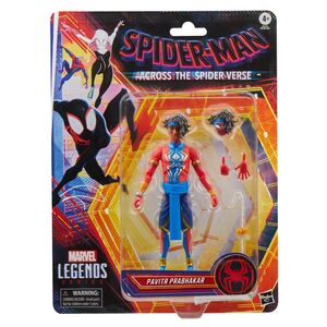 SPIDERMAN ACROSS THE SPIDERVERSE MARVEL LEGENDS SERIES FIGURA PAVITR PRABHAKAR 15 CM