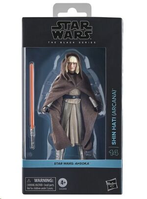 STAR WARS AHSOKA THE BLACK SERIES FIGURA SHIN HATI (ARCANA) 15 CM