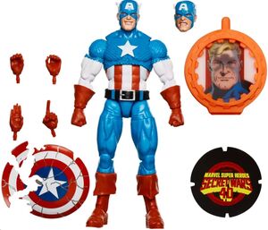 SECRET WARS MARVEL LEGENDS SERIES CAPTAIN AMERICA FIGURA 15 CM