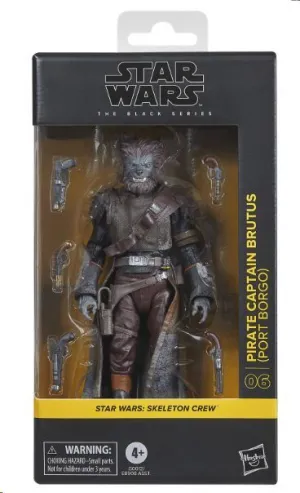 STAR WARS: TRIPULACIÓN PERDIDA FIGURA BLACK SERIES 15 CM PIRATE CAPTAIN BRUTUS (PORT BORGO)
