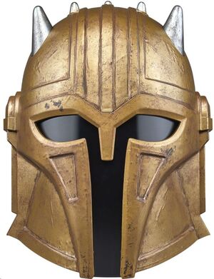 STAR WARS: THE MANDALORIAN THE BLACK SERIES THE ARMORER CASCO ELECTRONICO REPLICA 1:1