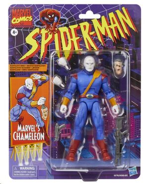 SPIDERMAN MARVEL LEGENDS SERIES FIGURA CAMALEON 15 CM