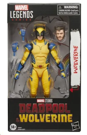 MARVEL LEGENDS SERIES DEADPOOL & WOLVERINE LOBEZNO 15 CM