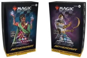 MAGIC - AETHERDRIFT MAZO COMMANDER ENERGÍA VIVIENTE CASTELLANO