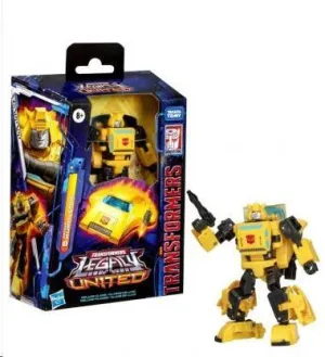 TRANSFORMERS GENERATIONS LEGACY UNITED FIGURA ORIGIN BUMBLEBEE DELUXE CLASS 14 CM