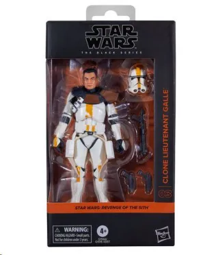 STAR WARS LA VENGANZA DE LOS SITH THE BLACK SERIES FIGURA CLONE LIEUTENANT GALLE 15 CM