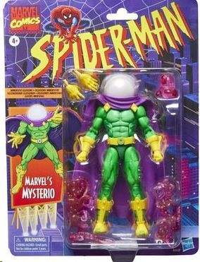 MYSTERIO FIGURA 15CM SPIDER-MAN: THE ANIMATED SERIES MARVEL