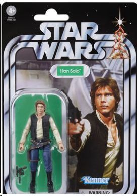 STAR WARS EPISODIO IV VINTAGE COLLECTION FIGURA HAN SOLO 10 CM