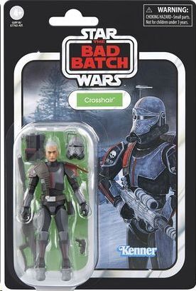 STAR WARS THE BAD BATCH THE VINTAGE COLLECTION CROSSHAIR FIGURA 9,5 CM