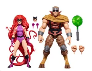 MARVEL LEGENDS SERIES FIGURA INHUMANS PACK 2 FIGURAS MEDUDA & GORGON 15 CM