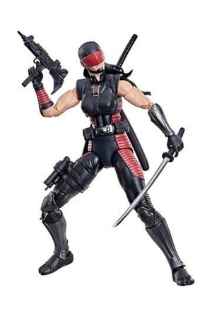 G.I. JOE CLASSIFIED SERIES FIGURA SNAKE EYES (DAWN MORENO) 15CM
