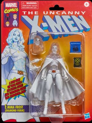 MARVEL THE UNCANNY X-MEN FIGURA EMMA FROST (DIAMOND FORM) 15CM