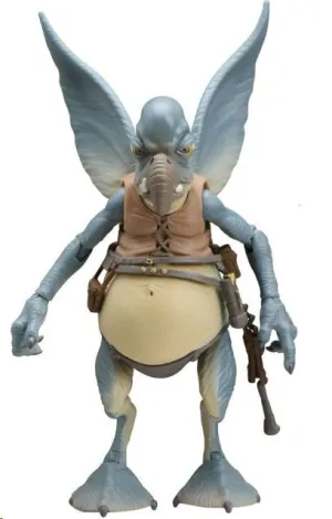STAR WARS EL ATAQUE DE LOS CLONES FIGURA BLACK SERIES FIGURA WATTO 15 CM