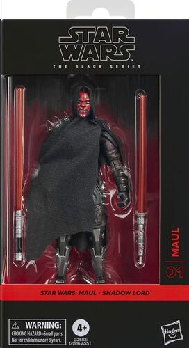 THE BLACK SERIES. STAR WARS: MAUL SHADOW LORD. MAUL FIGURA 15CM