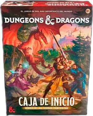 DUNGEONS & DRAGONS JDR HÉROES DE LAS TIERRAS FRONTERIZAS - CAJA DE INICIO