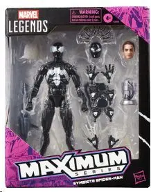 MARVEL SECRET WARS FIGURA SPIDERMAN SYMBIOTE 15 CM