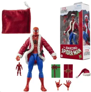THE AMAZING SPIDER-MAN MARVEL LEGENDS FIGURA SPIDER-MAN MARVEL HOLIDAY SPECIAL 15 CM