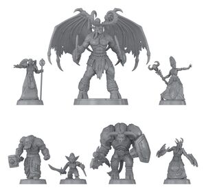 DUNGEONS & DRAGONS X WORLD OF WARCRAFT MINIATURAS SET 1