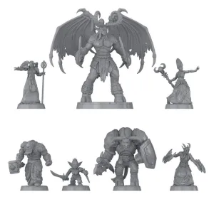 DUNGEONS & DRAGONS X WORLD OF WARCRAFT MINIATURAS SET 1