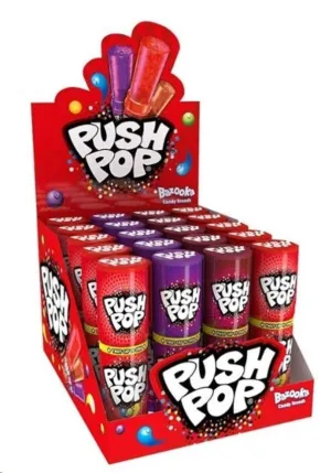 PUSH POP STRAWBERRY, COLA, BLACKCURRANT                                                
