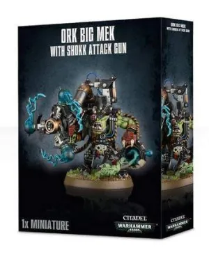 ORK BIG MEK WITH SHOKK ATTACK GUN                                          