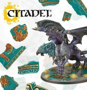 WARHAMMER AGE OF SIGMAR: SHATTERED DOMINION LARGE BASE DETAIL KIT          