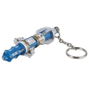 DOCTOR WHO MINI LINTERNA ELECTRICA LED CON LLAVERO 12TH DCTOR´S SONIC 9 CM 