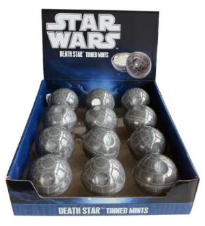 STAR WARS CAJA METAL ESTRELLA DE LA MUERTE CON CARAMELOS                   