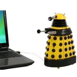 DOCTOR WHO DALEK AMARILLO REPLICA PROTECTOR USB                            