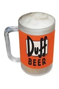 LOS SIMPSON JARRA DE CERVEZA ISOTERMICA DUFF BEER                          