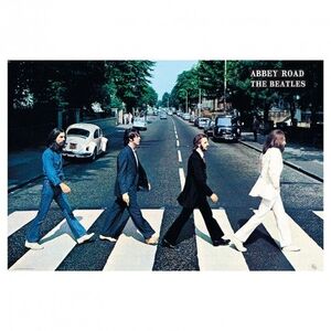 POSTER  THE BEATLES ABBEY ROAD 91,5 X 61 CM