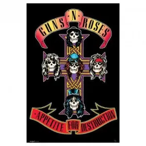 PÓSTER GUNS N ROSES APPETITE PÓSTER GUNS N ROSES APPETITE
