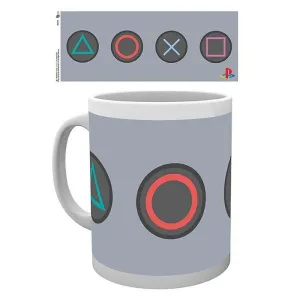 PLAYSTATION TAZA 320ML BOTONES