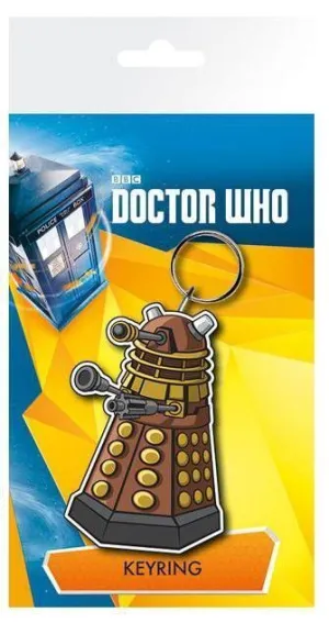 DOCTOR WHO LLAVERO CAUCHO 7 CM DALEK                                       