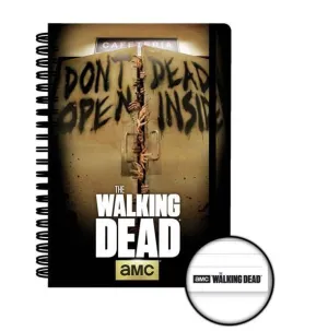 THE WALKING DEAD LIBRETA A5 DEAD INSIDE