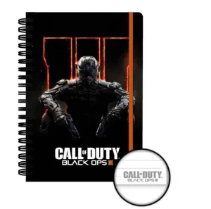 CALL OF DUTY LIBRETA A5 BLACK OPS 3