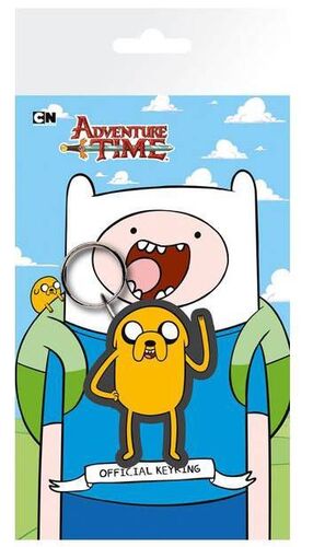 HORA DE AVENTURAS LLAVERO CAUCHO 7 CM JAKE                                 