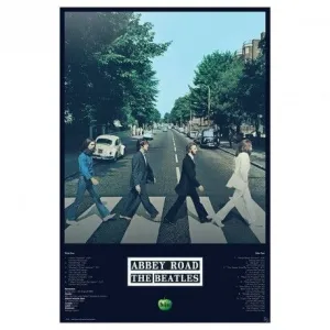 PÓSTER THE BEATLES ABBEY ROAD TRACKS 91,5 X 61 CM PÓSTER THE BEATLES ABBEY ROAD TRACKS 91,5 X 61 CM