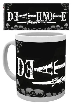 DEATH NOTE TAZA LOGO                                                       
