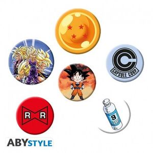 DRAGON BALL PACK 6 CHAPAS MIX