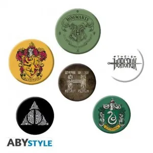 HARRY POTTER PACK 6 CHAPAS MIX