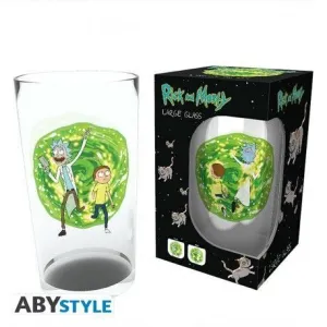 RICK AND MORTY VASO GRANDE 400 ML PORTAL