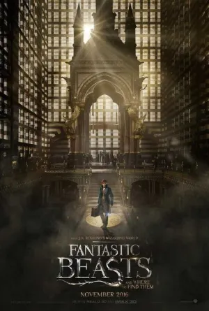 ANIMALES FANTASTICOS POSTER MODELO 1 61 X 91 CM                            
