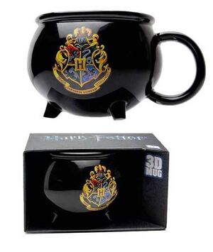 HARRY POTTER TAZA 3D FORMA CALDERO 300 ML                                   