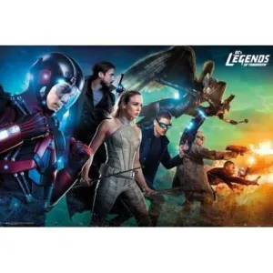 POSTER DC LEGENDS OF TOMORROW TEAM 61 X 91 CM                              